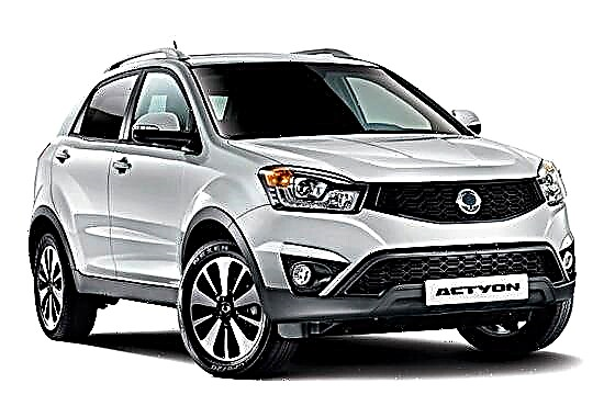 Crossover SsangYong Nieuwe Actyon
