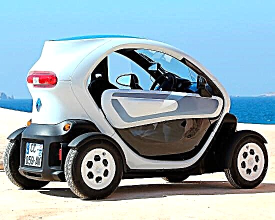 Micro electric car Renault Twizy