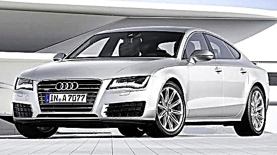 First incarnation of the Audi A7 Sportback