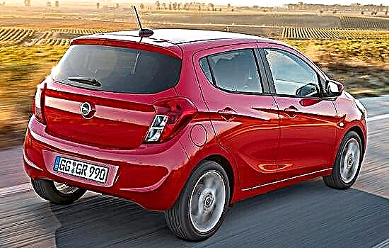 Hatchback económico de Opel Karl