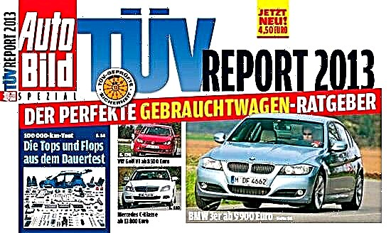تقرير TÜV 2013 - تصنيف موثوقية السيارات