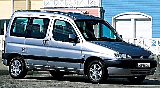 Kompaktowy minivan Peugeot Partner I