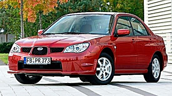 Subaru Impreza . der zweiten Generation