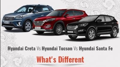 การเปรียบเทียบระหว่าง Hyundai Tucson กับ Hyundai Creta