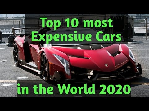 The most expensive cars in the world in 2021
