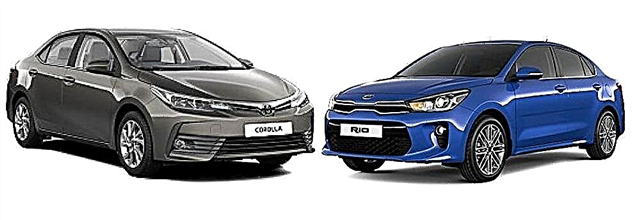 Cuál es mejor elegir: Toyota Corolla o Kia Rio